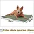 PiuPet® Panier Chauffant Chien I 90x60cm I Sans Électricité I Tapis Blanc