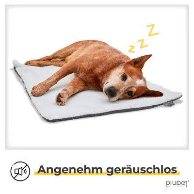 PiuPet® Selbstheizende Hundedecke I 90x60cm I Heizdecke ohne Strom PiuPet® Selbstheizende Hundedecke I 90x60cm I Heizdecke ohne Strom