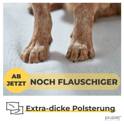 PiuPet® Selbstheizende Hundedecke I 90x60cm I Heizdecke ohne Strom PiuPet® Selbstheizende Hundedecke I 90x60cm I Heizdecke ohne Strom