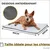PiuPet® Panier Chauffant Chien I 90x60cm I Sans Électricité I Tapis Blanc PiuPet® Panier Chauffant Chien I 90x60cm I Sans Électricité I Tapis Blanc