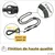 PiuPet® Laisse Chien 2m I Réglable I Pour Petits et Grands Chiens I Vert