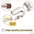 PiuPet® Laisse Chien 2m I Réglable I Pour Petits et Grands Chiens I Beige