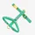 Motif GREEN VIBES ONLY - Chat