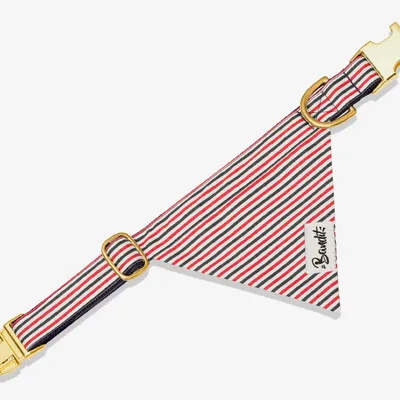 French Bandit - Bandana pour chien bleu blanc rouge