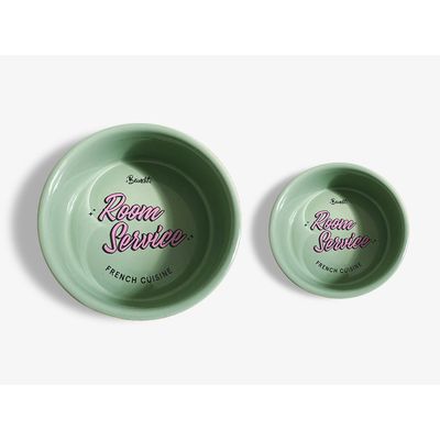 French Bandit - Gamelle verte pour chien et chat