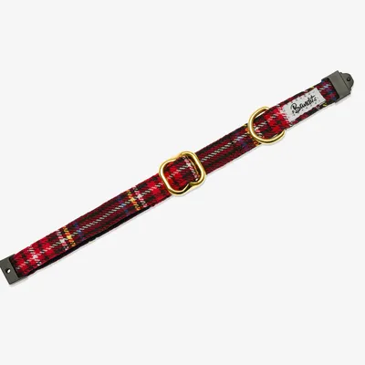 French Bandit - Collier pour chat tartan