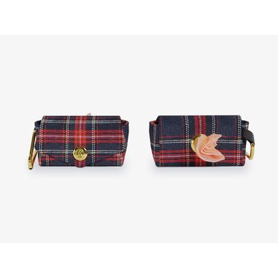 French Bandit - Pochette pour sacs à crottes écossais