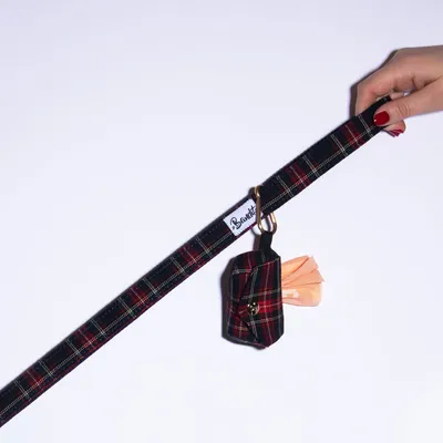 French Bandit - Pochette pour sacs à crottes écossais French Bandit - Pochette pour sacs à crottes écossais