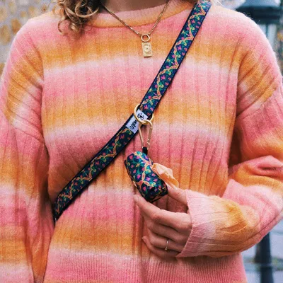 French Bandit - Pochette pour sacs à crottes multicolore