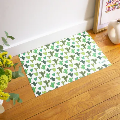 French Bandit - Tapis de gamelle cactus chien et chat
