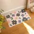 French Bandit - Tapis de gamelle floral chien et chat
