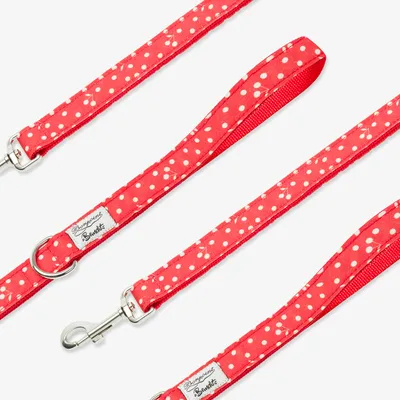 French Bandit - Laisse pour chien, rouge coquelicot French Bandit - Laisse pour chien, rouge coquelicot