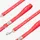 Motif BONPOINT ♡ BANDIT - Rouge - Laisse 120 cm
