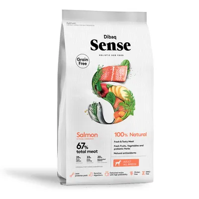 Dibaq Sense sans grain Saumon croquettes pour chien Dibaq Sense sans grain Saumon croquettes pour chien