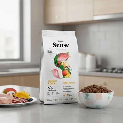 Dibaq Sense sans grain poulet & canard Croquettes pour chiens