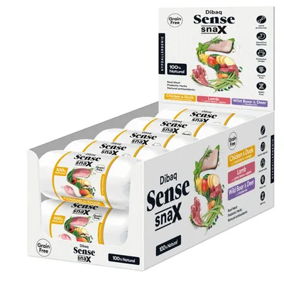 Dibaq Sense Snax Bar Paquet de barres Dibaq Sense Snax Bar Paquet de barres