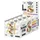 Poulet et canard, 10unités x 200g