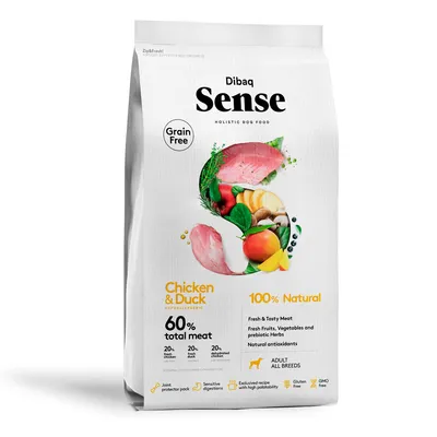 Dibaq Sense sans grain poulet & canard Croquettes pour chiens Dibaq Sense sans grain poulet & canard Croquettes pour chiens