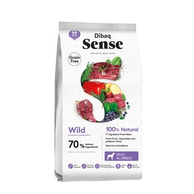 Dibaq Sense sans grain Sauvage croquette pour chien