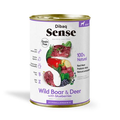 Dibaq Sense boîte aliments humides pour chiots