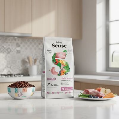 Dibaq Sense sans grain Lapin croquette pour chien