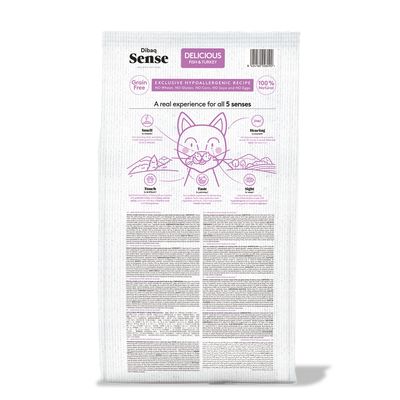 Dibaq Sense Chat Délicieux Croquettes alimentation sèche pour chats