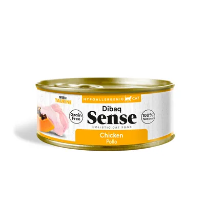 Dibaq Sense - Boîte pour Chat - Poulet Papaye