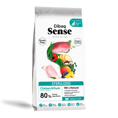 Dibaq Sense Chat stérilisé alimentation sèche pour chats