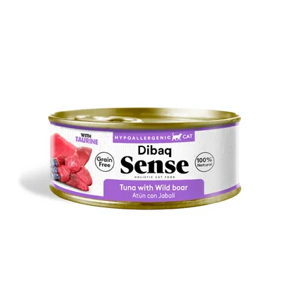 Dibaq Sense - Boîte Chat - Thon et Sanglier