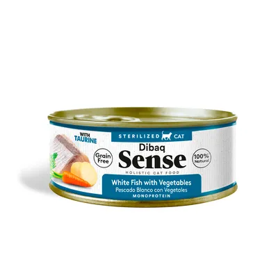 Dibaq Sense - Aliment Chat Stérilisé - Poisson Blanc
