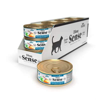 Dibaq Sense - Aliment Chat Stérilisé - Poisson Blanc