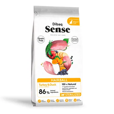 Dibaq Sense Chat Hairball Croquettes alimentation sèche pour chats Dibaq Sense Chat Hairball Croquettes alimentation sèche pour chats