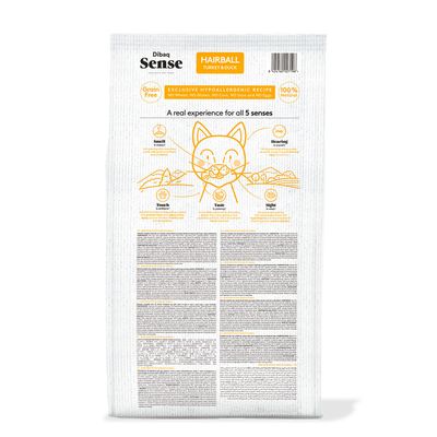 Dibaq Sense Chat Hairball Croquettes alimentation sèche pour chats