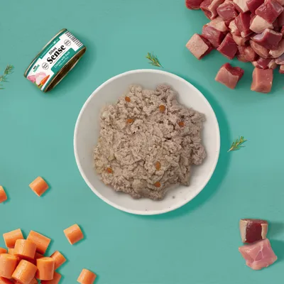 Dibaq Sense - Boîte Chat - Poulet Saumon Pomme
