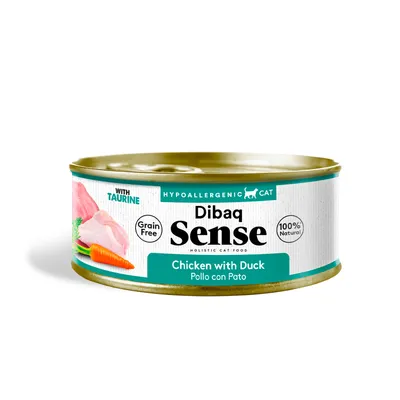 Dibaq Sense Pollo con Pato pack 12 uds x 70 gr
