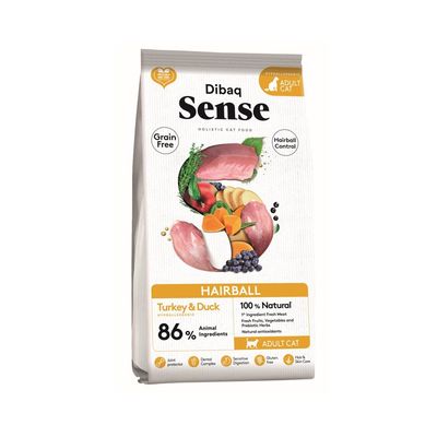 Dibaq Sense Chat Hairball Croquettes alimentation sèche pour chats