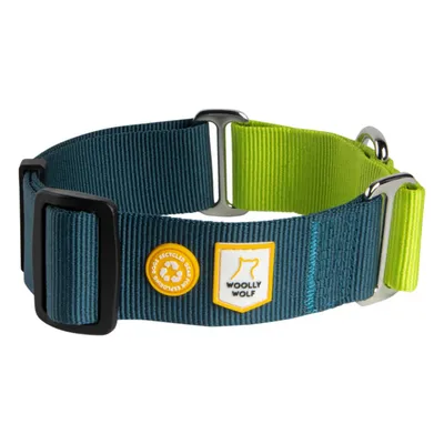 Woolly Wolf Collier Color Block Martingale Deep Teal Mix