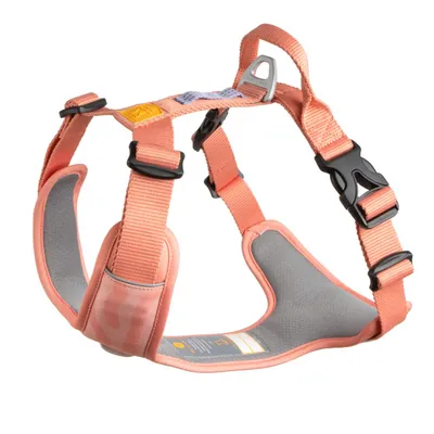 Woolly Wolf Harnais pour chien Roam Salmon Pink