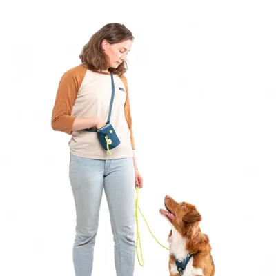 Woolly Wolf Pochette à Friandises Horizon Deep Teal Mix