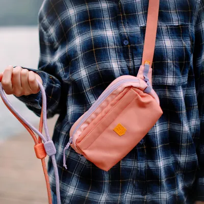 Woolly Wolf Sac Banane Alpha 360 Salmon Pink Mix