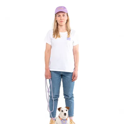 Woolly Wolf Laisse Rope Lavender