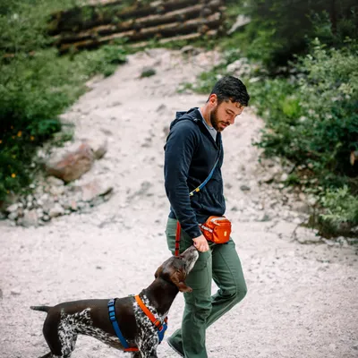 Woolly Wolf Laisse Color Block Multi-Use Terracotta Mix