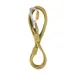 Woolly Wolf Laisse Rope Thin Pistachio