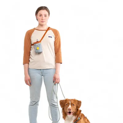 Woolly Wolf Laisse Rope Glacier Green