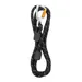 Woolly Wolf Laisse Rope Black