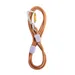 Woolly Wolf Laisse Rope Thin Terracotta Mix