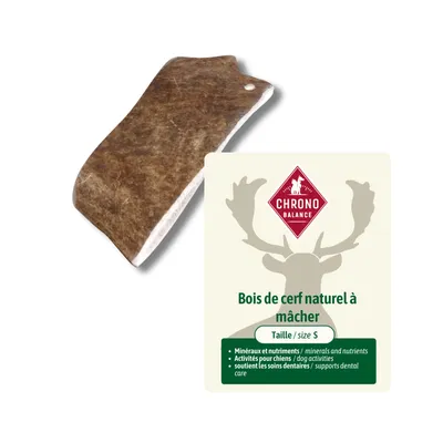 ChronoBalance - bois de cerf naturel à mâcher pour chien ChronoBalance - bois de cerf naturel à mâcher pour chien