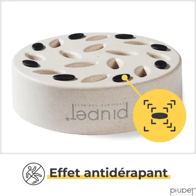 PiuPet® Gamelle Anti-Glouton Chien I 1,4 I Grande Taille I Lave-Vaisselle