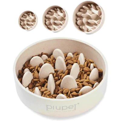 PiuPet® Gamelle Anti-Glouton Chien I 1,4 I Grande Taille I Lave-Vaisselle