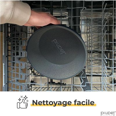 PiuPet Lot de 2 écuelles pour chiens